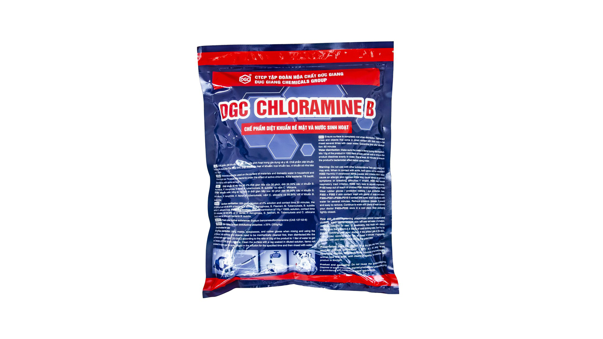 Chloramine B khử trùng