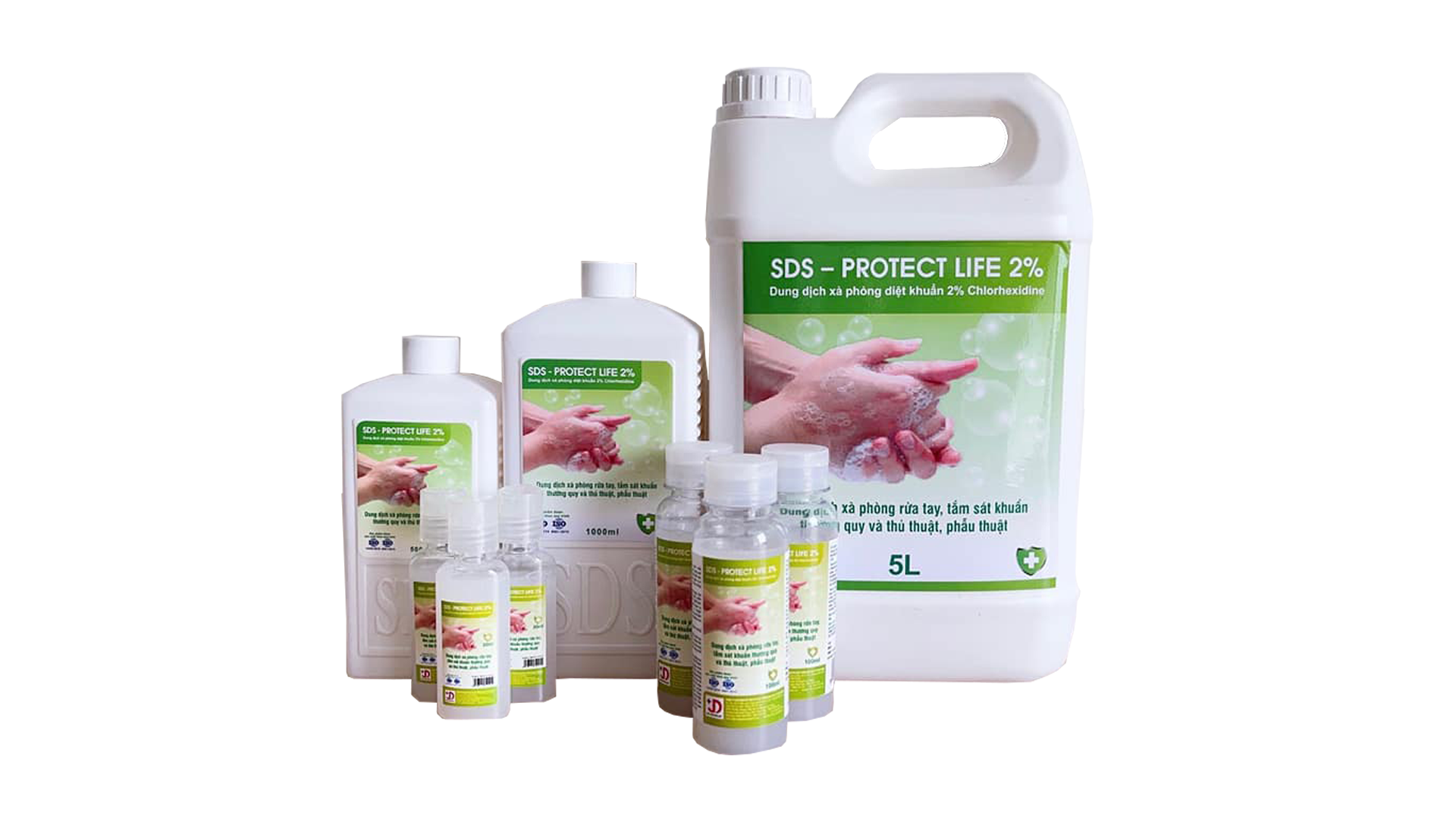 Xà phòng 2% Chlorhexidine combo