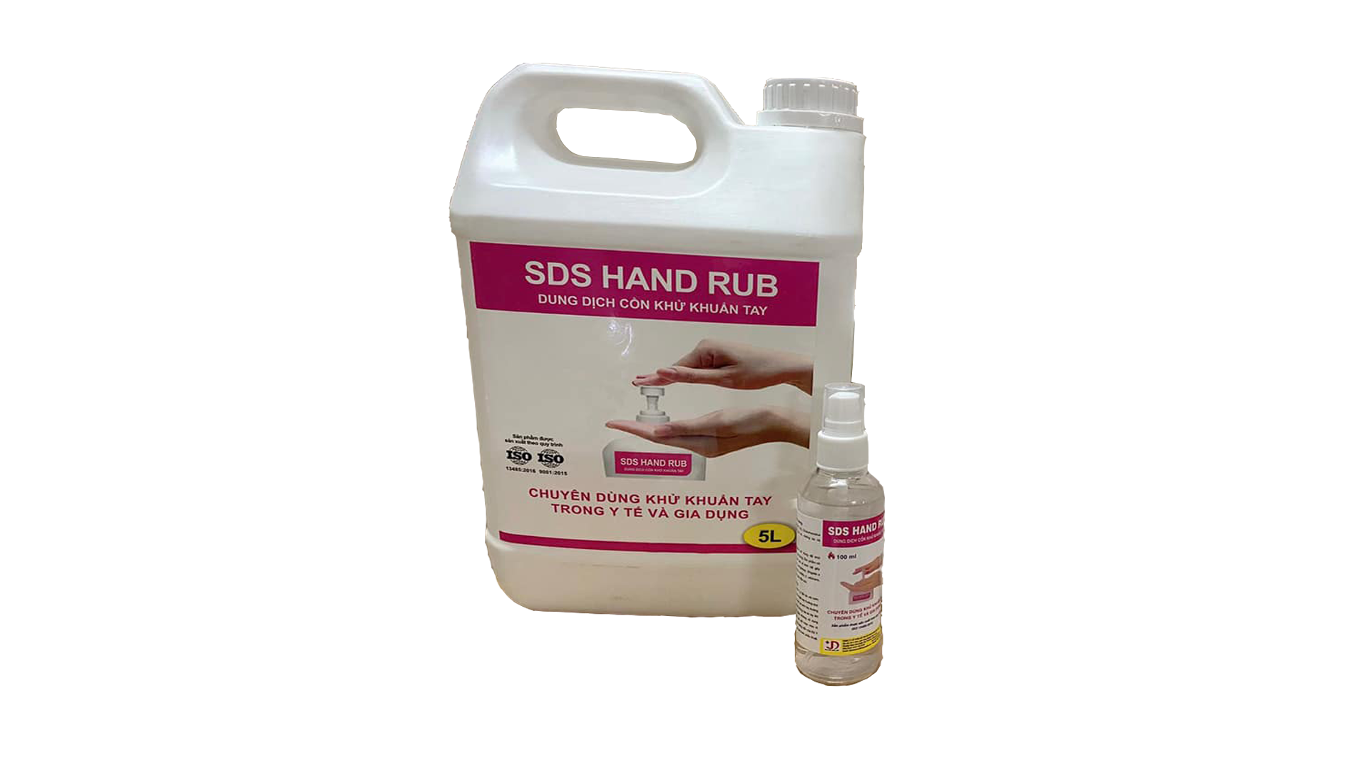 Dung dịch cồn sát khuẩn SDS 5L, 30ml