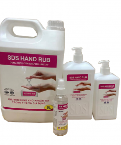 Dung dịch cồn sát khuẩn SDS HAND RUD 5L, 1L, 500ml, 100ml